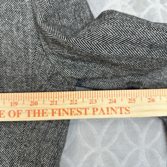 Andrew Fezza Wool Camel Hair Blazer Men 40S Gray Herringbone Suit Jacket Classic - Picture 11 of 12